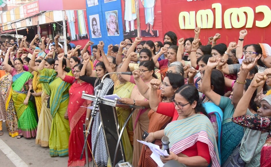 The event comes days after thousands of devotees lit <em>Ayyappa Jyothis</em> (lighting of sacred lamps) and lined up from Hosangadi in Kasaragod to Kanyakumari, vowing to protect the age-old customs and traditions of Sabarimala. Image courtesy Sasi Chandrika @ Kozikkode The event comes days after thousands of devotees lit <em>Ayyappa Jyothis</em> (lighting of sacred lamps) and lined up from Hosangadi in Kasaragod to Kanyakumari, vowing to protect the age-old customs and traditions of Sabarimala. Image courtesy Sasi Chandrika @ Kozikkode