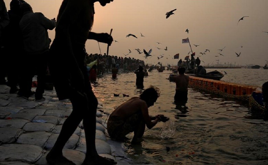 During the eight-week festival in Prayagraj authorities expect up to 150 million people to bathe at the confluence of the Ganges, the Yamuna, and a mythical third river, the Saraswati. Reuters