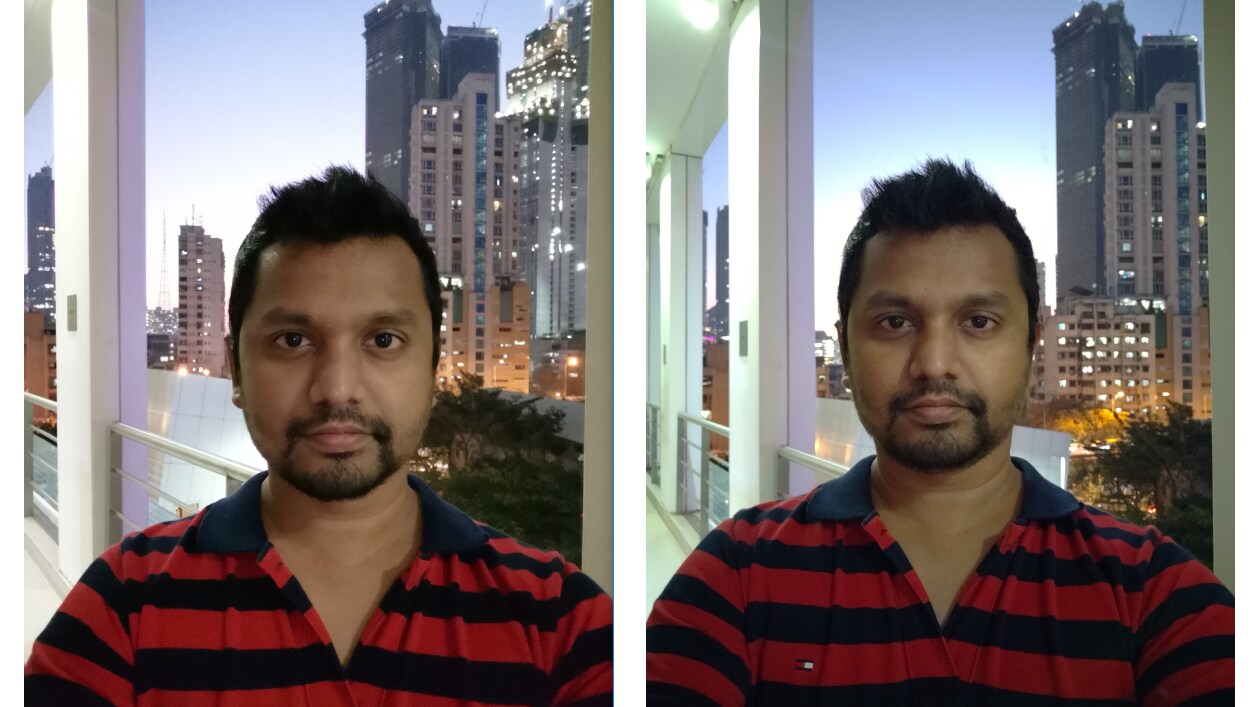 Honor View 20 (L), OnePlus (R): Both View 20 and OnePlus 6T shot decent photos in low light. Image: tech2/Sheldon Pinto
