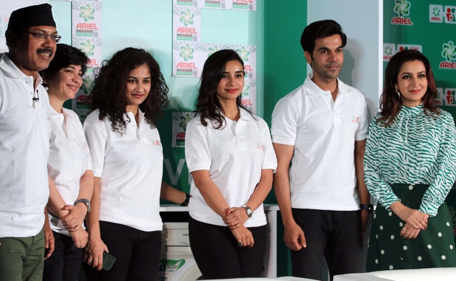Gauri Shinde, who has directed the Sons #ShareTheLoad film, said that her view are aligned with that of Ariel of a progressive future. Firstpost/ Sachin Gokhale Gauri Shinde, who has directed the Sons #ShareTheLoad film, said that her view are aligned with that of Ariel of a progressive future. Firstpost/ Sachin Gokhale