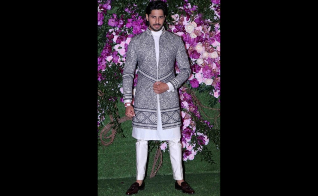 Sidharth Malhotra at Akash-Shloka wedding. Photo: Sachin Gokhale Sidharth Malhotra at Akash-Shloka wedding. Photo: Sachin Gokhale
