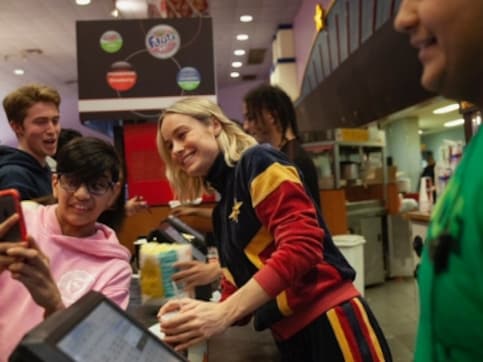 Captain Marvel audience at Clifton movie theater had a surprise visitor in Brie Larson during opening weekend show Captain Marvel audience at Clifton movie theater had a surprise visitor in Brie Larson during opening weekend show