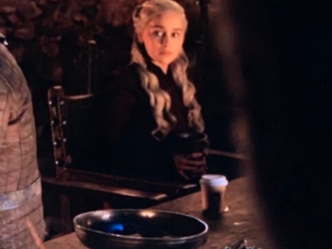 Game of Thrones season 8 episode 4: Fans point out editing blunder as Daenerys is spotted with a Starbucks cup Game of Thrones season 8 episode 4: Fans point out editing blunder as Daenerys is spotted with a Starbucks cup