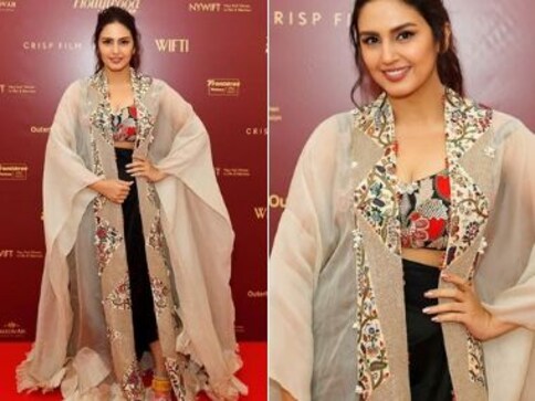 Cannes 2019: Huma Qureshi chooses Anamika Khanna for red carpet at Women in Film and Television event Cannes 2019: Huma Qureshi chooses Anamika Khanna for red carpet at Women in Film and Television event