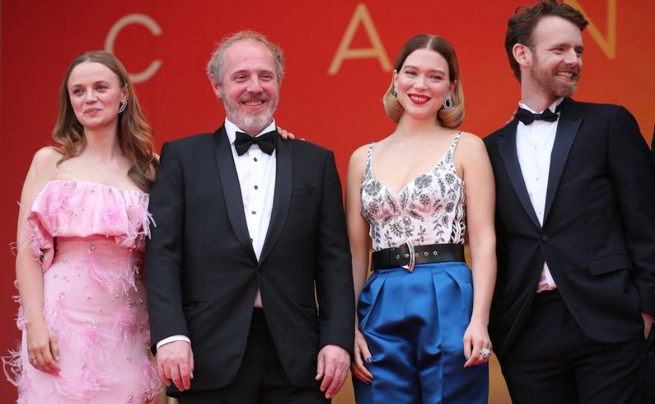 The cast of Oh Mercy at the film's premiere at Cannes 2019. Twitter The cast of Oh Mercy at the film's premiere at Cannes 2019. Twitter