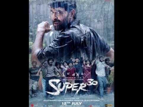 Super 30: Hrithik Roshan unveils first look poster from upcoming film; trailer to release on 4 June Super 30: Hrithik Roshan unveils first look poster from upcoming film; trailer to release on 4 June