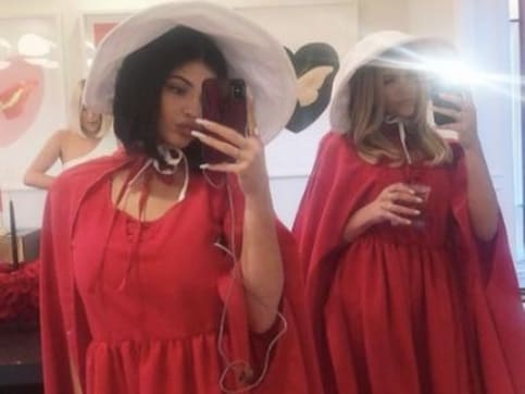 Kylie Jenner receives severe backlash on Twitter for hosting 'tone-deaf' A Handmaid's Tale-themed party Kylie Jenner receives severe backlash on Twitter for hosting 'tone-deaf' A Handmaid's Tale-themed party