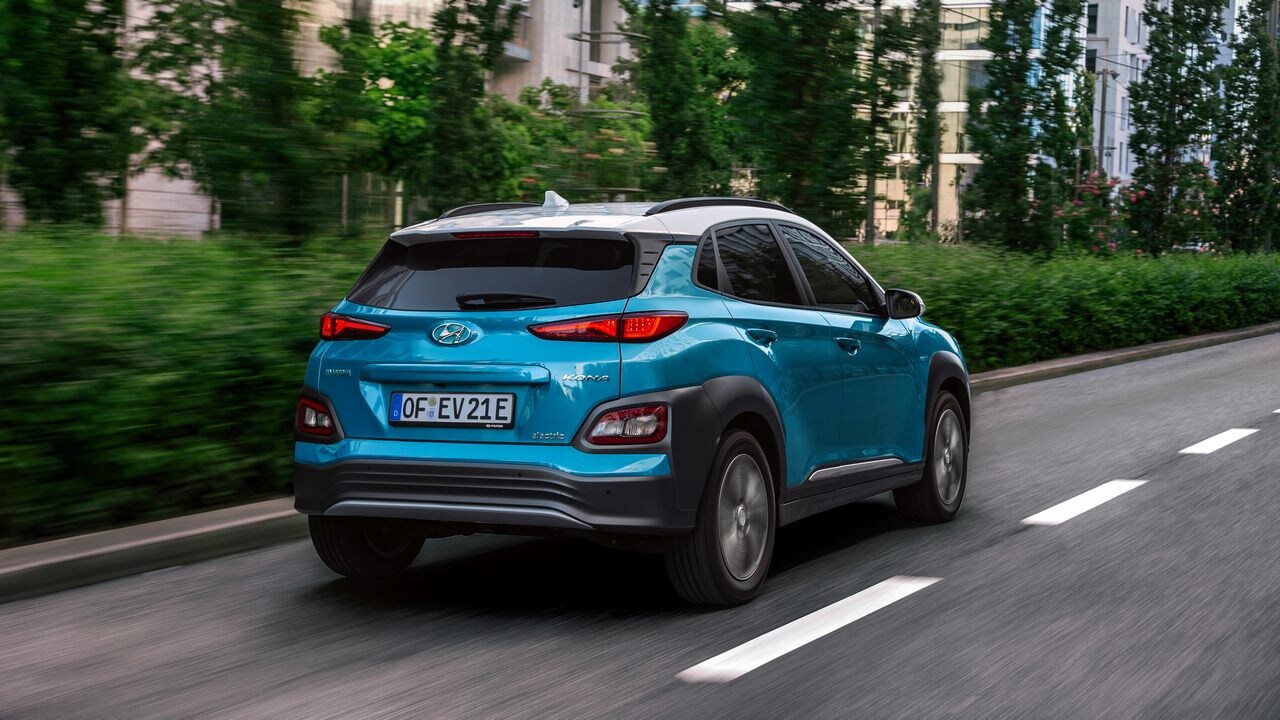 Powering the Kona Electric is a permanent magnet synchronous motor that produces the equivalent of 136 PS and 395 Nm of torque. Image: Hyundai