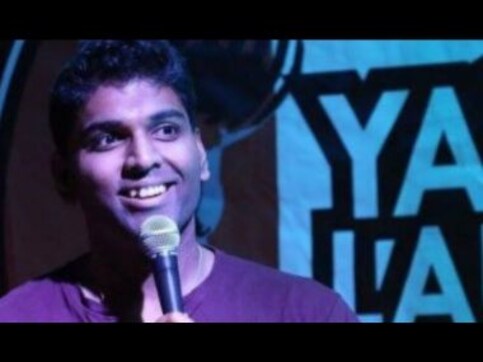 Indian-origin stand-up comedian Manjunath Naidu dies on stage in Dubai after suffering cardiac arrest Indian-origin stand-up comedian Manjunath Naidu dies on stage in Dubai after suffering cardiac arrest