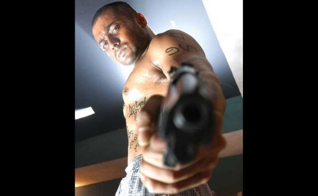 Suriya plays Sanjay Ramaswamy in Ghajini, who sets out to uncover his lover Kalpana's murder. Image from Twitter Suriya plays Sanjay Ramaswamy in Ghajini, who sets out to uncover his lover Kalpana's murder. Image from Twitter