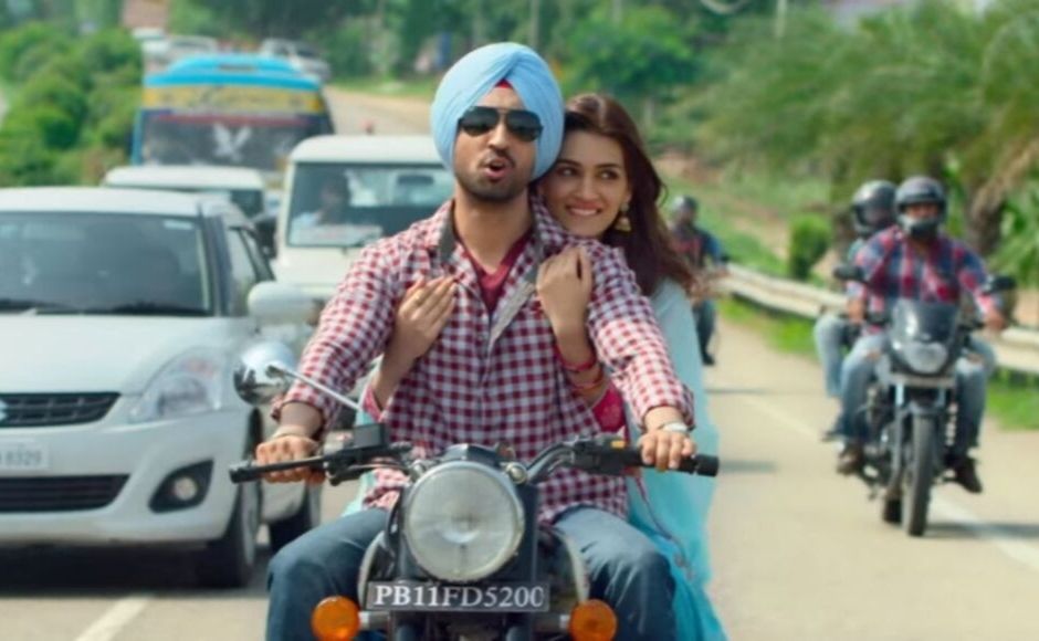 Kriti Sanon's latest Arjun Patiala will see the actress playing an unabashed journalist opposite Diljit Dosanjh. Image from Twitter Kriti Sanon's latest Arjun Patiala will see the actress playing an unabashed journalist opposite Diljit Dosanjh. Image from Twitter