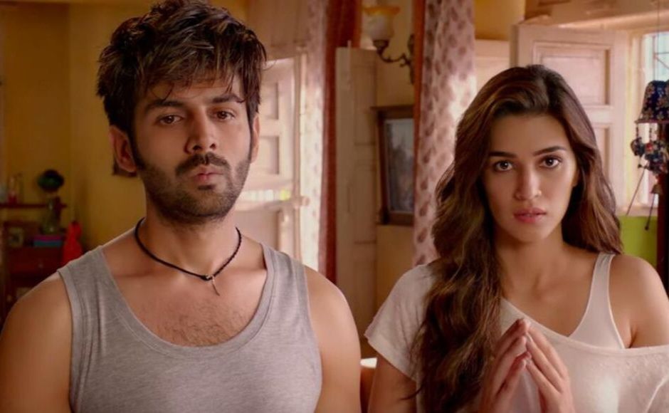 Kriti Sanon and youth icon Kartik Aaryan paired up for Luka Chuppi, a hilarious family entertainer on live-in relationships. Image from Twitter Kriti Sanon and youth icon Kartik Aaryan paired up for Luka Chuppi, a hilarious family entertainer on live-in relationships. Image from Twitter