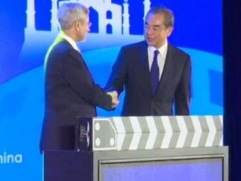 India-China Film Week inaugurated by S Jaishankar, Chinese foreign minister Wang Yi in Beijing on 12 August India-China Film Week inaugurated by S Jaishankar, Chinese foreign minister Wang Yi in Beijing on 12 August