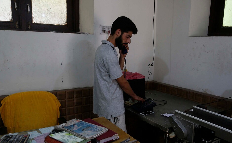 There was a state-wide communication blackout in the state. But officials in Kashmir said they restored 19 more telephone exchanges, a month after telephone services were snapped. There are around 100 telephone exchanges in Kashmir Valley. AP There was a state-wide communication blackout in the state. But officials in Kashmir said they restored 19 more telephone exchanges, a month after telephone services were snapped. There are around 100 telephone exchanges in Kashmir Valley. AP