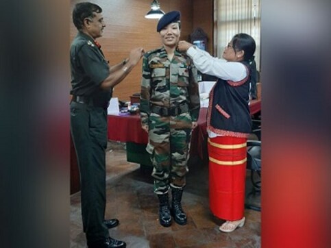 Ponung Doming becomes first woman officer from Arunachal Pradesh to become Lieutenant Colonel in Indian Army Ponung Doming becomes first woman officer from Arunachal Pradesh to become Lieutenant Colonel in Indian Army