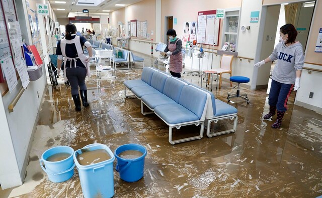 Earlier, Prime Minister Shinzo Abe told a parliamentary session that the number of deaths tied to Hagibis had climbed to 53 and was expected to rise, as at least another nine people are presumed dead. But by Tuesday morning, national broadcaster <em>NHK</em> put the toll at nearly 70, with more than a dozen missing. AP Earlier, Prime Minister Shinzo Abe told a parliamentary session that the number of deaths tied to Hagibis had climbed to 53 and was expected to rise, as at least another nine people are presumed dead. But by Tuesday morning, national broadcaster <em>NHK</em> put the toll at nearly 70, with more than a dozen missing. AP