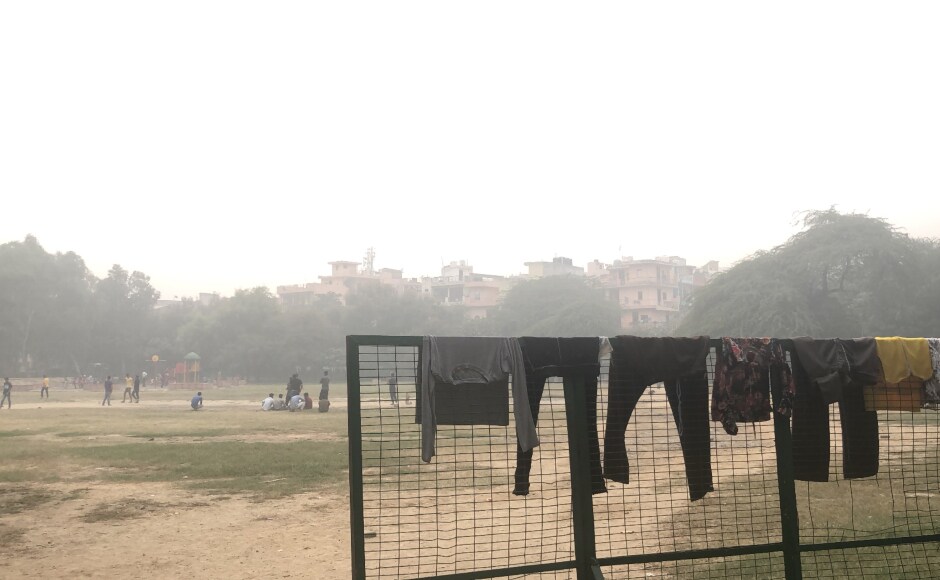 This sports complex in Delhi was full, though the government had advised people to avoid exposure to pollution. This sports complex in Delhi was full, though the government had advised people to avoid exposure to pollution.