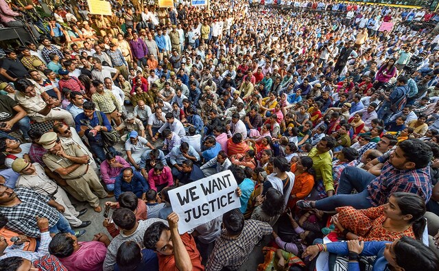 In unprecedented protests by Delhi Police, thousands of its personnel on Tuesday laid siege outside the police headquarters for 11 hours. This was sparked by two attacks on their colleagues before calling off their stir following multiple appeals including from their chief. PTI In unprecedented protests by Delhi Police, thousands of its personnel on Tuesday laid siege outside the police headquarters for 11 hours. This was sparked by two attacks on their colleagues before calling off their stir following multiple appeals including from their chief. PTI