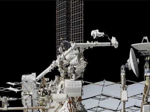 Astronauts conduct 'bypass surgery' on $2 bn cosmic ray detector, on ISS Astronauts conduct 'bypass surgery' on $2 bn cosmic ray detector, on ISS