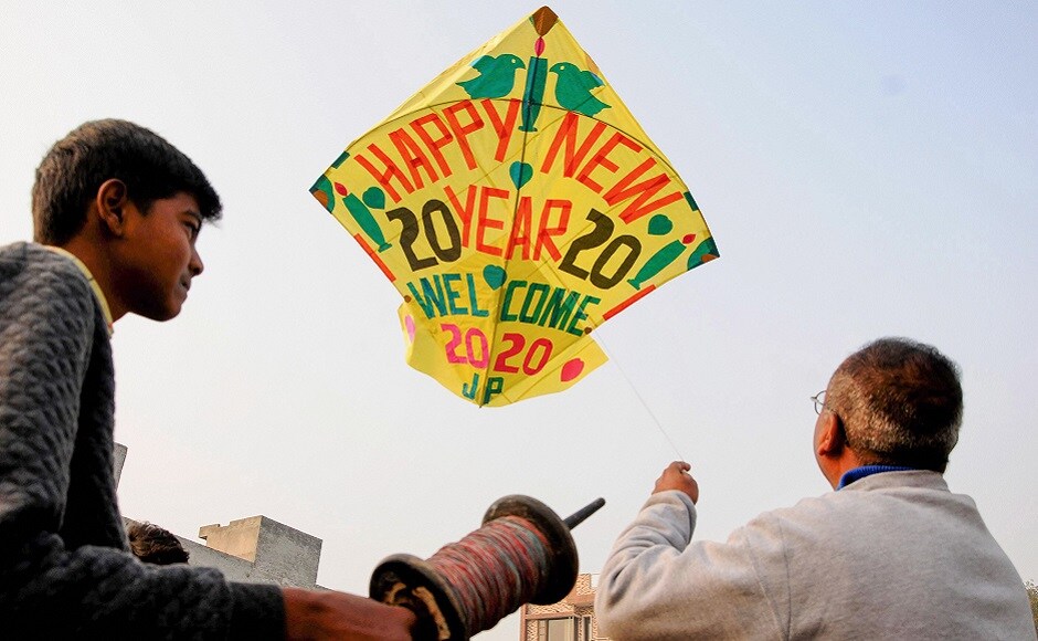 Across the country, citizens took part in celebrations to welcome 2020. PTI Across the country, citizens took part in celebrations to welcome 2020. PTI
