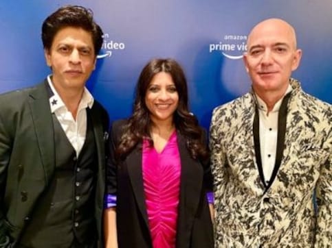 Jeff Bezos meets Bollywood at event organised by Amazon Prime Video; Shah Rukh Khan, Zoya Akhtar in attendance Jeff Bezos meets Bollywood at event organised by Amazon Prime Video; Shah Rukh Khan, Zoya Akhtar in attendance
