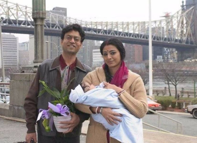 A young Ashoke Ganguli in The Namesake