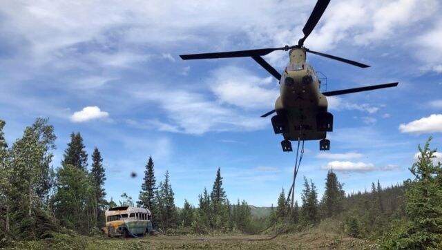 Into the Wild bus removed from Alaska backcountry in a move to prioritise public safety Into the Wild bus removed from Alaska backcountry in a move to prioritise public safety