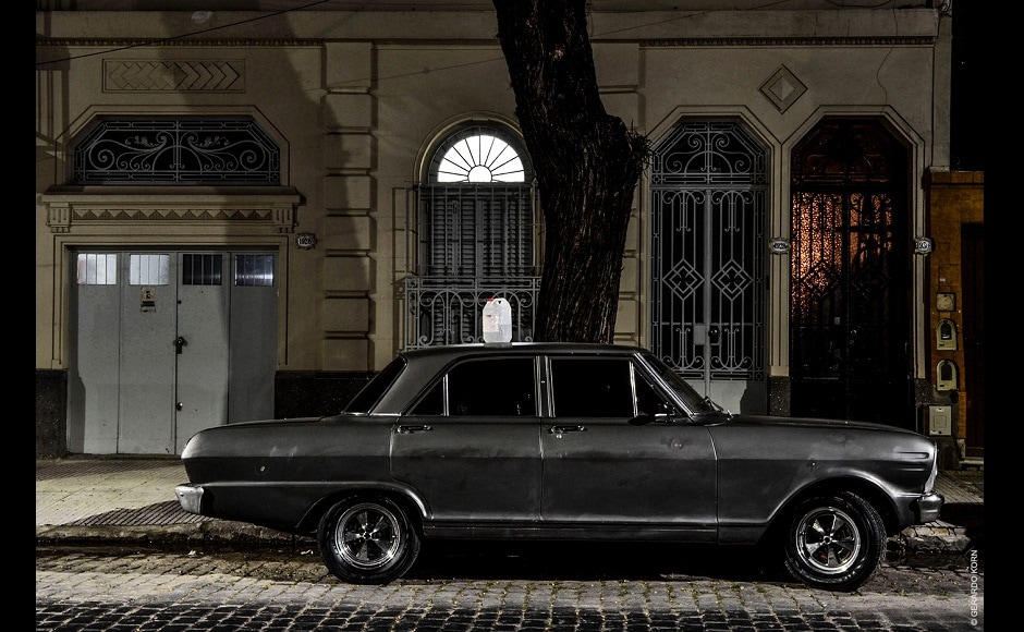 As audiences today are engaging with virtual exhibitions given the current world scenario, the photographs of Korn have a mysterious effect. Although shot before the coronavirus outbreak became a global pandemic, Korn's images reflect that even though streets are deserted and life may seem amiss, it is a good time for introspection and a journey within. | In the picture: Chevrolet, La Paternal neighbourhood, 2019. While Korn was desperate to find a Chevrolet for this project, he didn't expect to find one in front of such a beautiful townhouse, typical of some areas of Buenos Aires and which he considers "urban jewels". The canister on the car's roof has a special significance: in Argentina, putting an empty bottle or canister on the roof of a car means it's for sale. As audiences today are engaging with virtual exhibitions given the current world scenario, the photographs of Korn have a mysterious effect. Although shot before the coronavirus outbreak became a global pandemic, Korn's images reflect that even though streets are deserted and life may seem amiss, it is a good time for introspection and a journey within. | In the picture: Chevrolet, La Paternal neighbourhood, 2019. While Korn was desperate to find a Chevrolet for this project, he didn't expect to find one in front of such a beautiful townhouse, typical of some areas of Buenos Aires and which he considers "urban jewels". The canister on the car's roof has a special significance: in Argentina, putting an empty bottle or canister on the roof of a car means it's for sale.