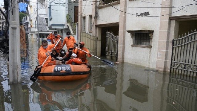 NDRF evacuates 600 people in flood-hit Telangana and Andhra Pradesh; 200 rescued in Maharashtra's Solapur
