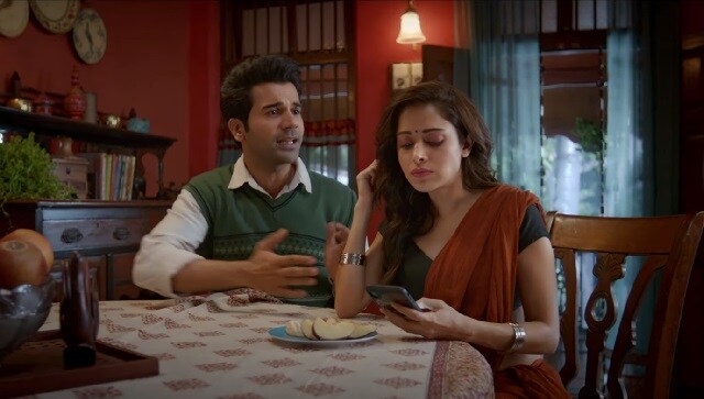 Chhalaang first song Care Ni Kardi sees Rajkummar Rao, Nushrratt Bharuccha paint a scene of domestic bliss