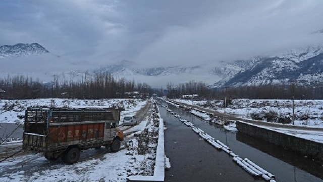 Rainfall along the Jammu-Srinagar national highway resulted in landslides at several places, leading to the closure of the arterial road. Other roads connecting the Valley to the rest of the country were also blocked due to snowfall. AFP Rainfall along the Jammu-Srinagar national highway resulted in landslides at several places, leading to the closure of the arterial road. Other roads connecting the Valley to the rest of the country were also blocked due to snowfall. AFP