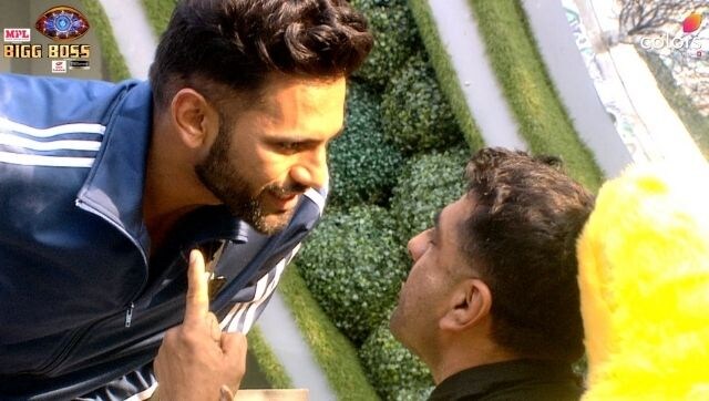 Bigg Boss 14 promo: Rahul Vaidya, Eijaz Khan get involved in ugly brawl; Rakhi Sawant takes jibe at Manu Punjabi Bigg Boss 14 promo: Rahul Vaidya, Eijaz Khan get involved in ugly brawl; Rakhi Sawant takes jibe at Manu Punjabi
