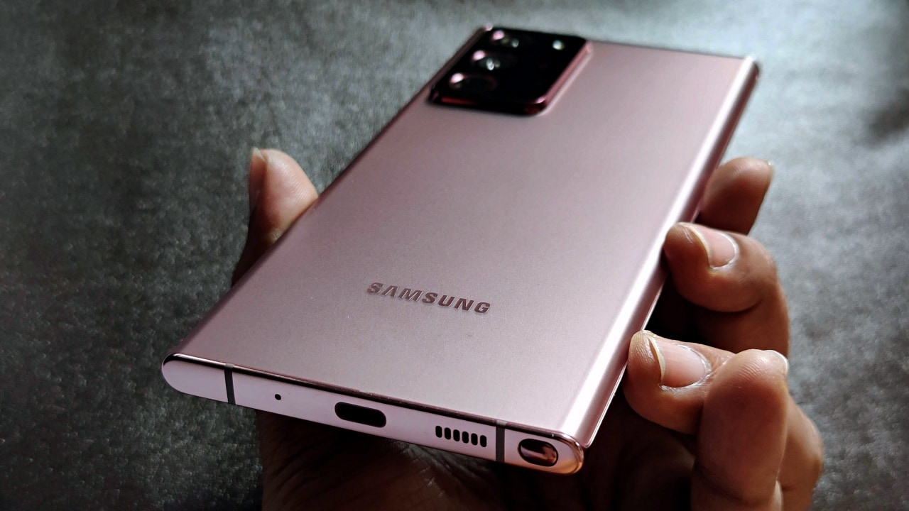 Samsung Galaxy S20 Ultra. Image: Tech2/Sheldon Pinto