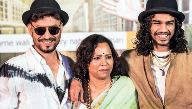 Irrfan Khan's wife Sutapa Sikdar, son Babil remember actor on his first death anniversary Irrfan Khan's wife Sutapa Sikdar, son Babil remember actor on his first death anniversary