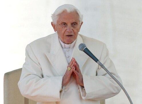 Former Pope Benedict breaks silence on celibacy debate after synod Former Pope Benedict breaks silence on celibacy debate after synod