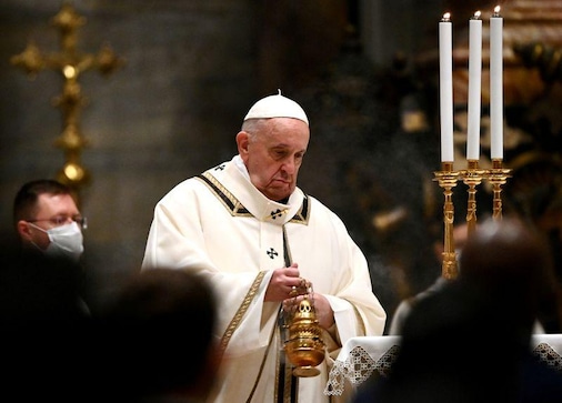 Pope misses leading New Year services because of leg pain flare-up Pope misses leading New Year services because of leg pain flare-up