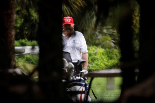 Trump heads back to Washington early amid showdown with Congress Trump heads back to Washington early amid showdown with Congress