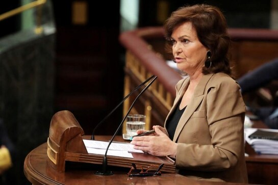 Spain's Deputy PM Carmen Calvo tests positive for coronavirus Spain's Deputy PM Carmen Calvo tests positive for coronavirus