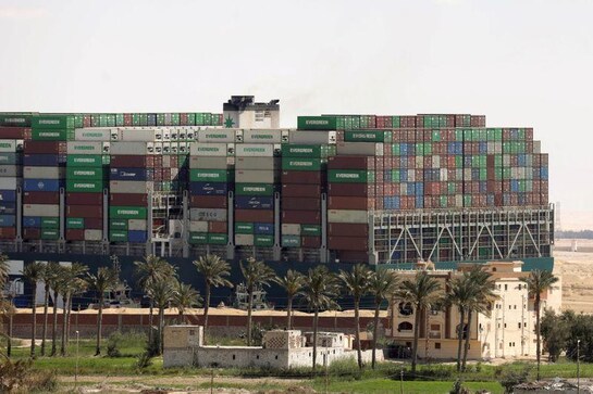 Investigator boards ship at start of probe into Suez Canal blockage Investigator boards ship at start of probe into Suez Canal blockage