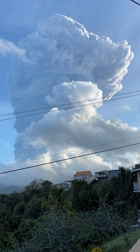 Caribbean island tackles water, food shortages after volcano eruption Caribbean island tackles water, food shortages after volcano eruption