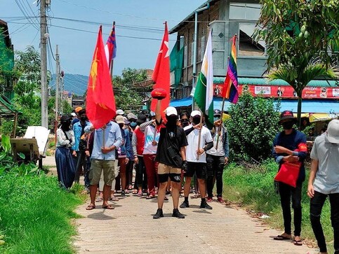 Eight reported killed as Myanmar protests aim to 'shake the world' Eight reported killed as Myanmar protests aim to 'shake the world'