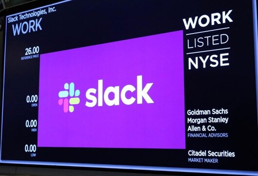 'Stay at home stock' Slack Technologies dips ahead of report 'Stay at home stock' Slack Technologies dips ahead of report