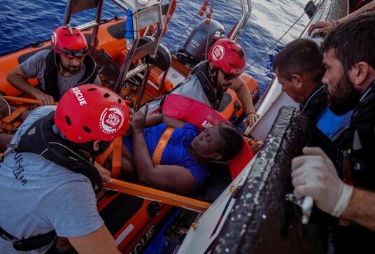 Two migrants die on boat left adrift by Libyan coast guard: charity Two migrants die on boat left adrift by Libyan coast guard: charity