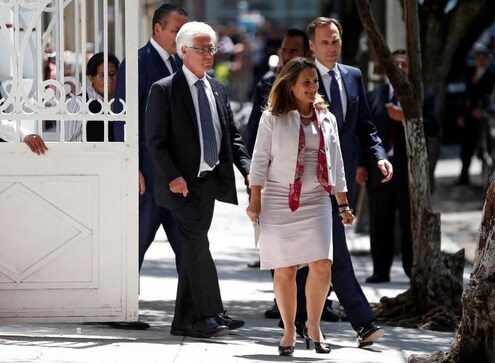 Mexico and Canada insist on NAFTA as a three-way deal Mexico and Canada insist on NAFTA as a three-way deal