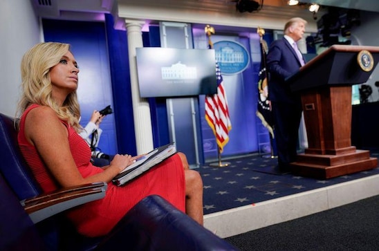 Trump spokeswoman McEnany, other White House staffers test positive for COVID-19