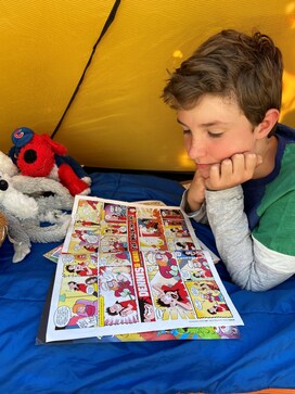 British boy slept for months in garden tent to raise money for hospice British boy slept for months in garden tent to raise money for hospice