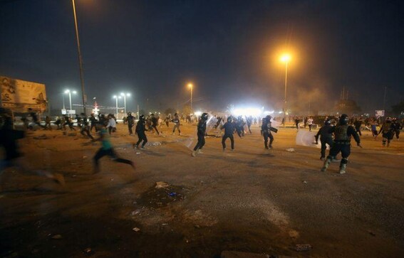 Iraqi forces kill protester, wound 40 in southern Basra - security, rights sources Iraqi forces kill protester, wound 40 in southern Basra - security, rights sources