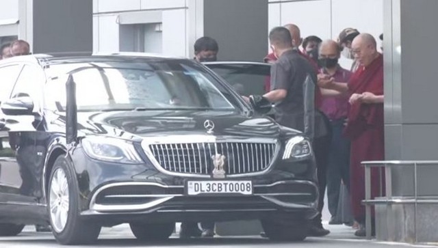 Tibetan spiritual leader Dalai Lama visits Delhi after three years Tibetan spiritual leader Dalai Lama visits Delhi after three years