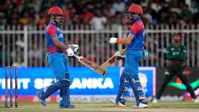 Asia Cup 2022: Najibullah Zadran, spinners power Afghanistan to Super 4 after 7-wicket win over Bangladesh Asia Cup 2022: Najibullah Zadran, spinners power Afghanistan to Super 4 after 7-wicket win over Bangladesh