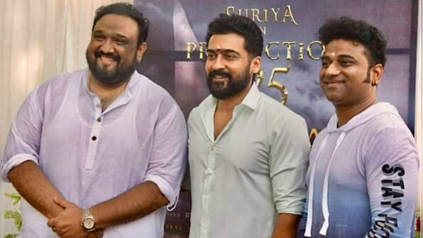 Suriya starts shooting for director Siruthai Siva's next movie
